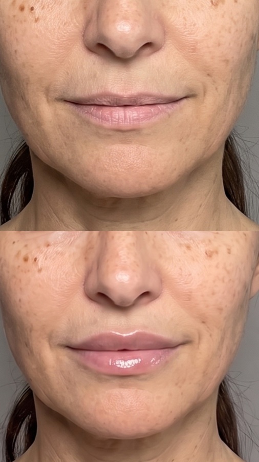 Avant / Après Lip Volume
