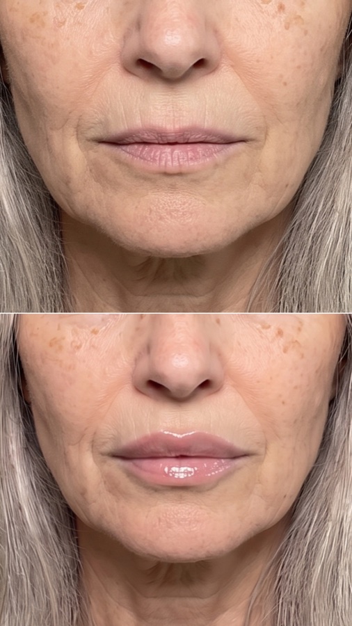 Avant / Après Lip Volume